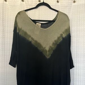 Free People Tie Dye Knit Sweater